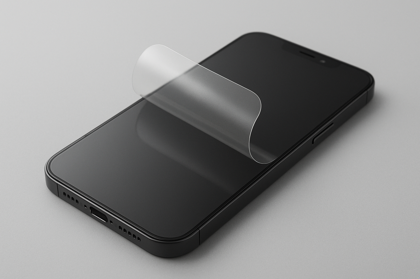 Pose d'un film hydrogel