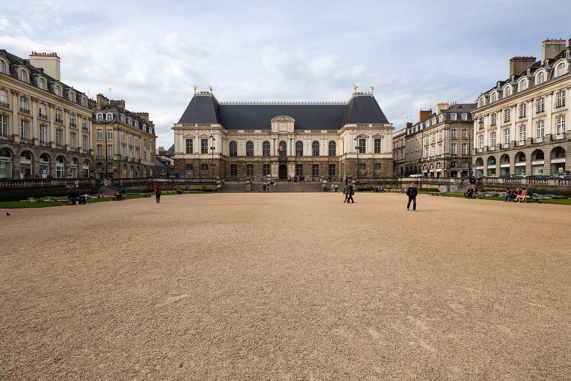 Le Parlement de Bretagne et sa place à Rennes